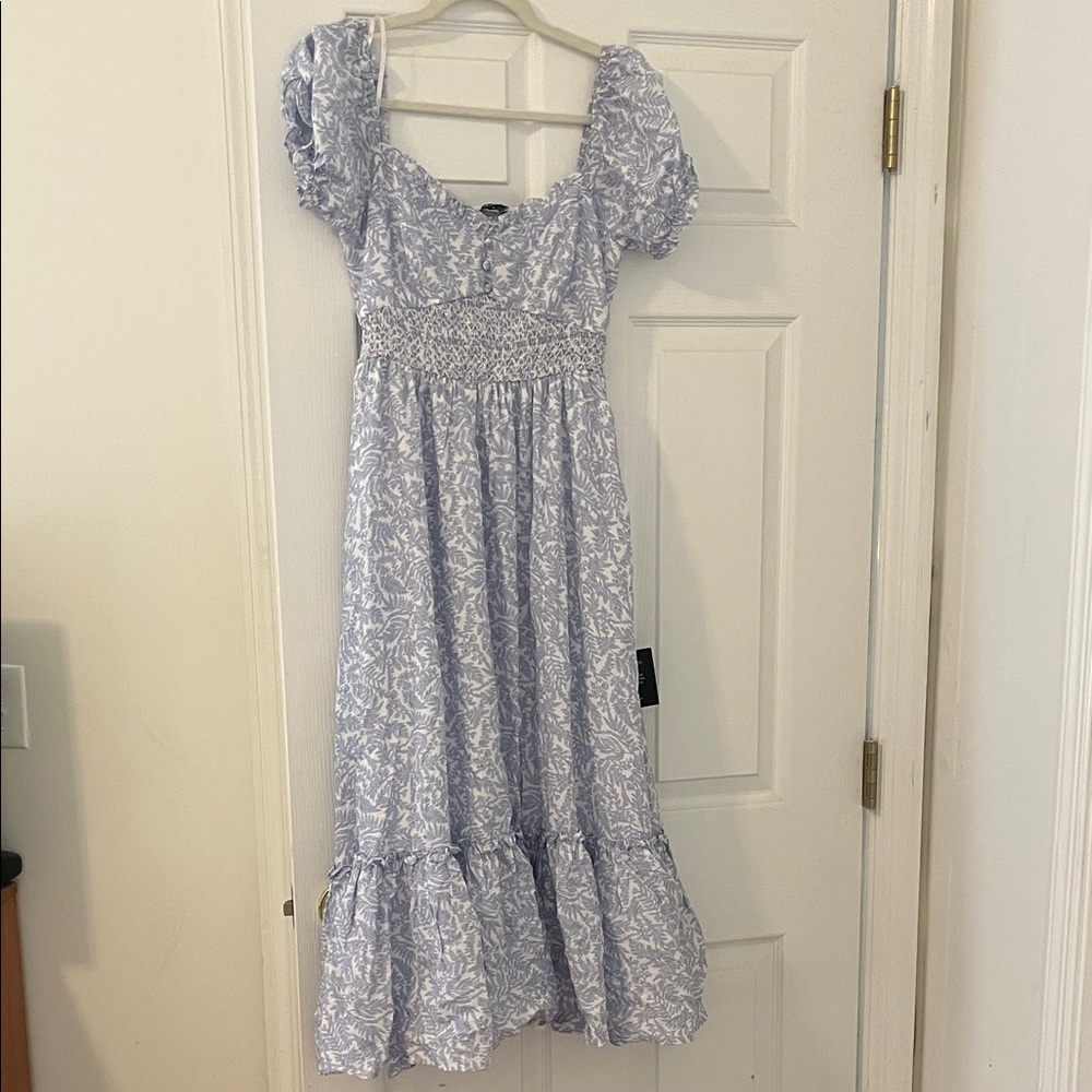 Floral Blue Lulus Dress
